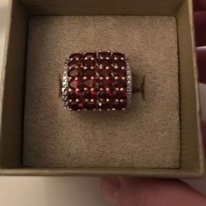 Garnet ring size 6